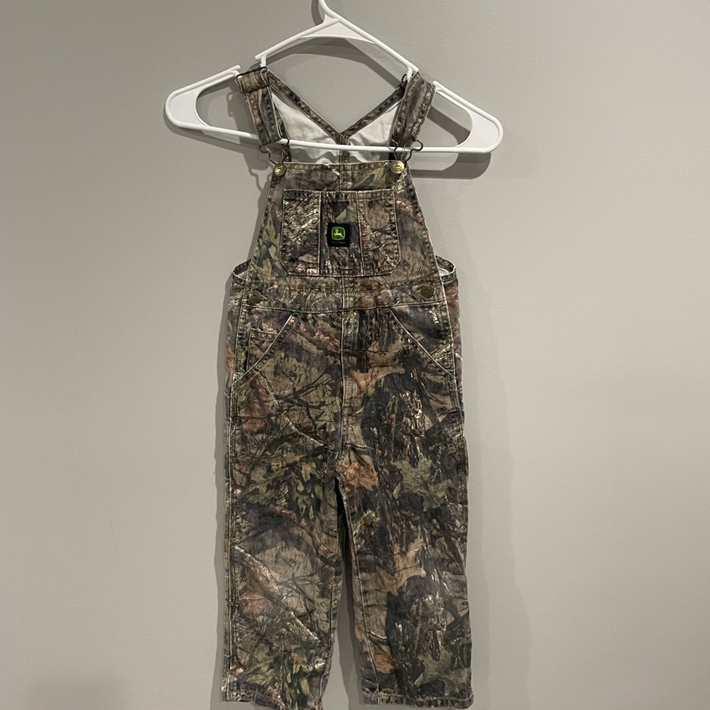 John Deere Kids Camo Overalls